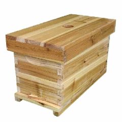 5-Frame Wooden Nuc Box, assembled